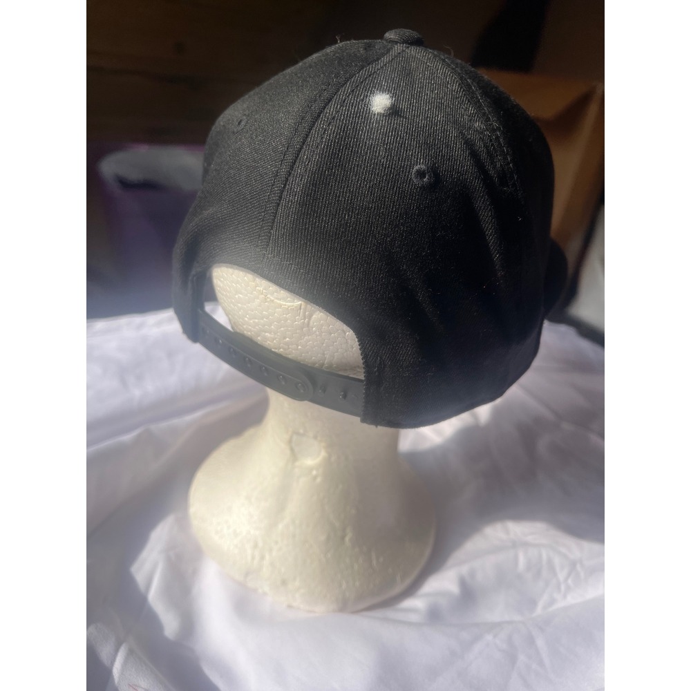 Rock Rye American Bar Snapback‎ Hat Black Embroidered Rooster Logo - Picture 3 of 4